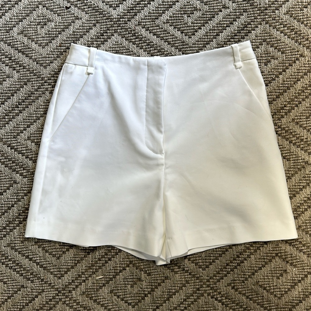 Zara white shorts